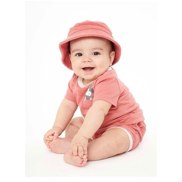 Mickey Mouse Baby Boys Terry Outfit Set, 3-Piece, Size 0-3 month - Picture 2 of 2